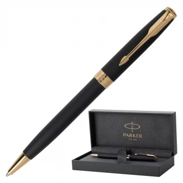 Długopis Parker Sonnet Core Czarny matowy GT - PAR219