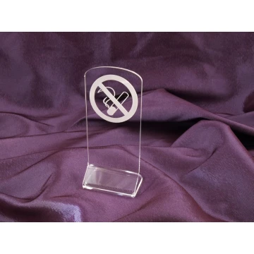 Zakaz palenia papierosów - acryl model Z004