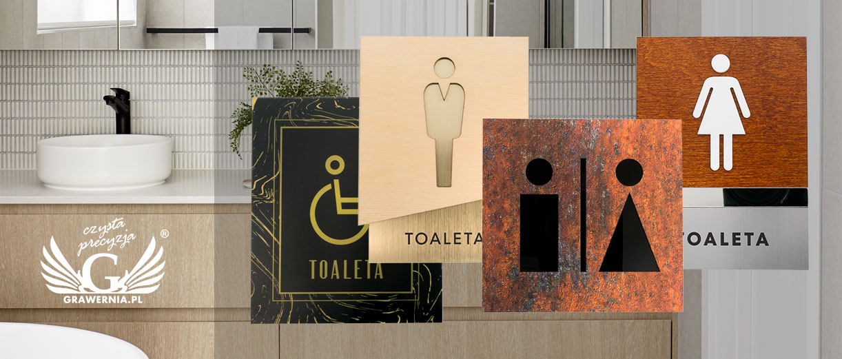 Tabliczki na toalety