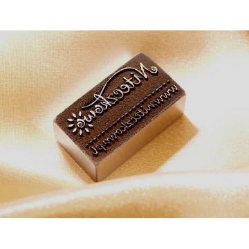 Matryca / stempel stalowy 32x18mm głębokość graweru około 0,6mm