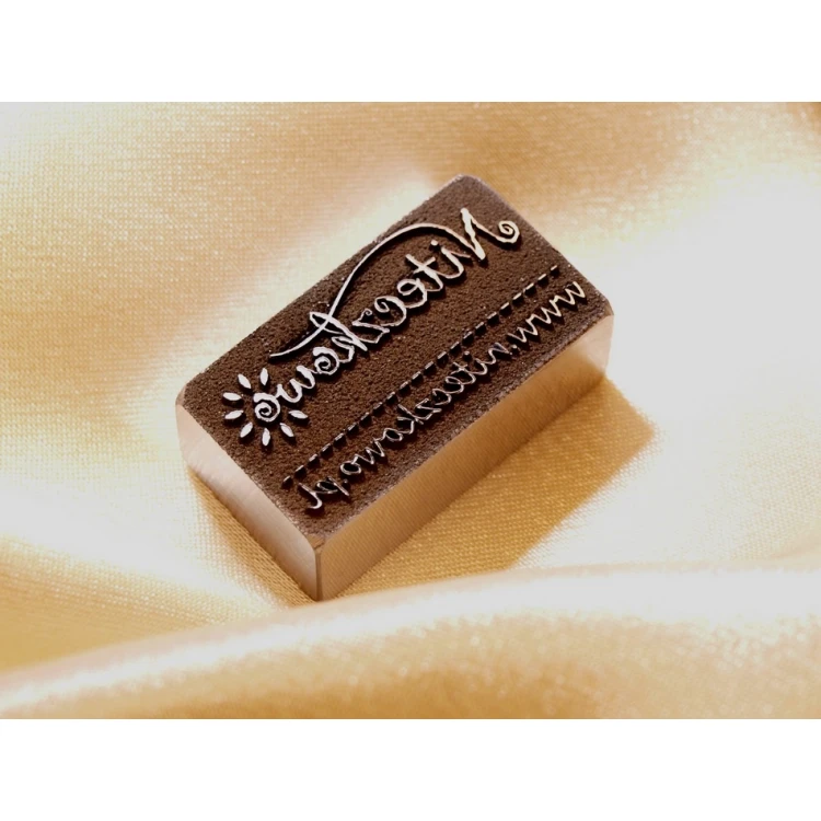 Matryca / stempel stalowy 32x18mm głębokość graweru około 0,6mm