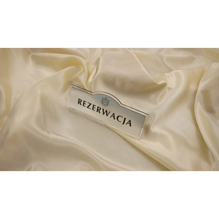 Rezerwacja - stojaki na stoliki 180x67mm SILVER - REZ002
