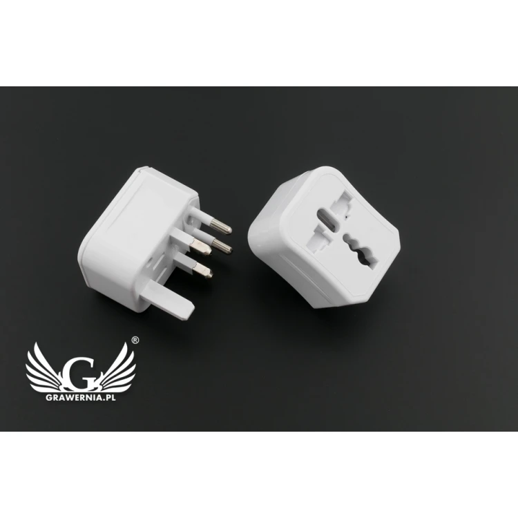 Adapter podróżny Roma w etui - dowolny nadruk UV - BP90