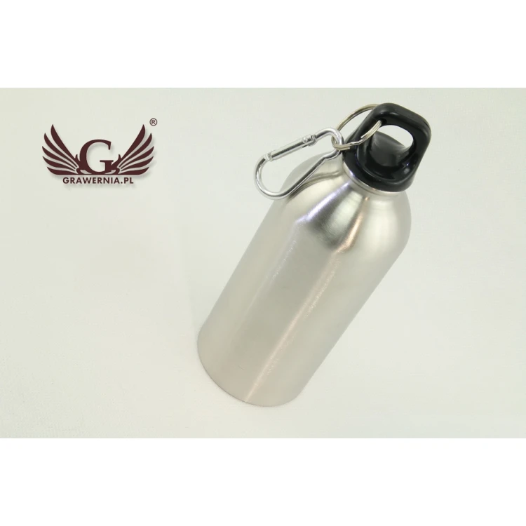 Bidon stalowy z grawerem - TRIP - poj. 400 ml 