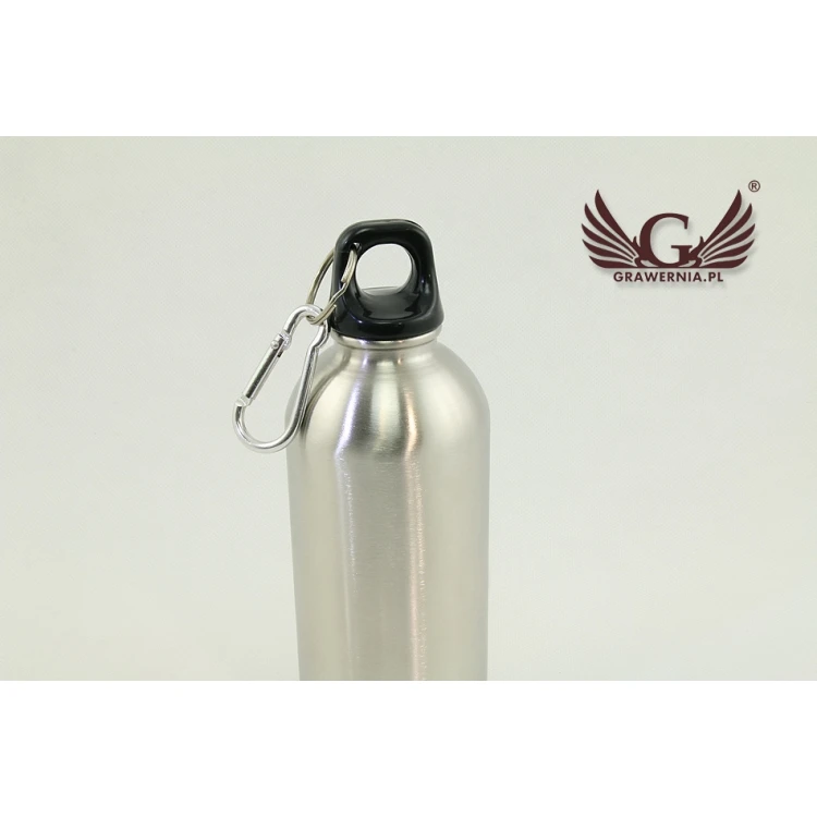 Bidon stalowy z grawerem - TRIP - poj. 400 ml 