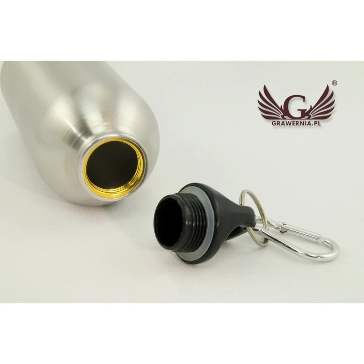 Bidon stalowy z grawerem - TRIP - poj. 400 ml 