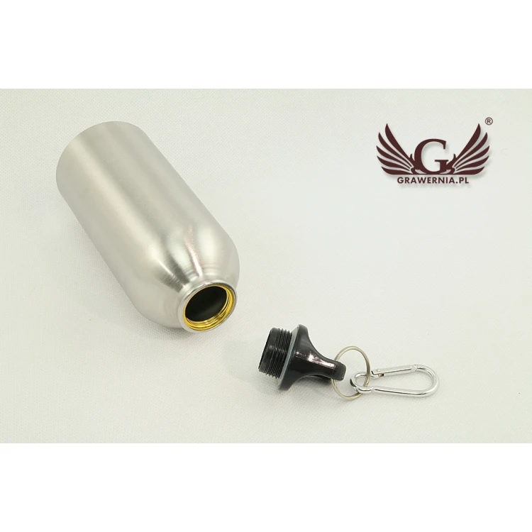 Bidon stalowy z grawerem - TRIP - poj. 400 ml 
