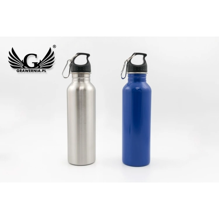 Bidon stalowy z grawerem - Gendry - poj. 750ml - BID004