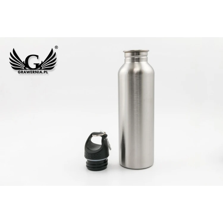 Bidon stalowy z grawerem - Gendry - poj. 750ml - BID004