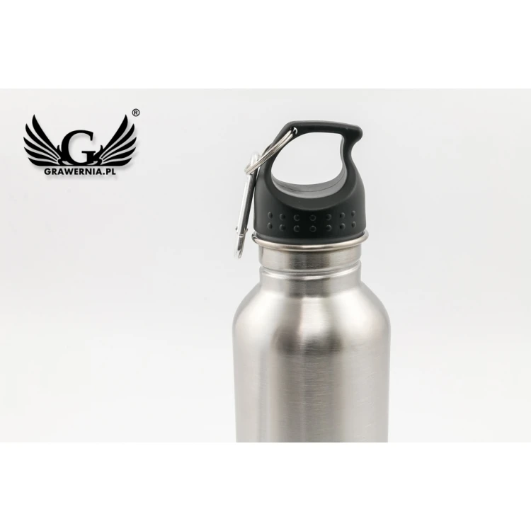 Bidon stalowy z grawerem - Gendry - poj. 750ml - BID004
