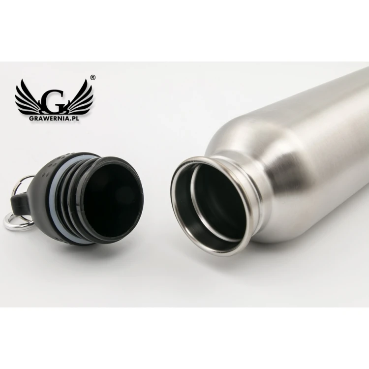 Bidon stalowy z grawerem - Gendry - poj. 750ml - BID004