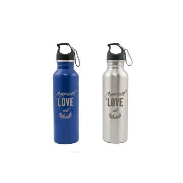 Bidon stalowy z grawerem - Gendry - poj. 750ml - BID004