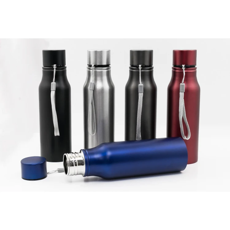 Bidon stalowy z grawerem - Kimo - poj. 700ml - BID006