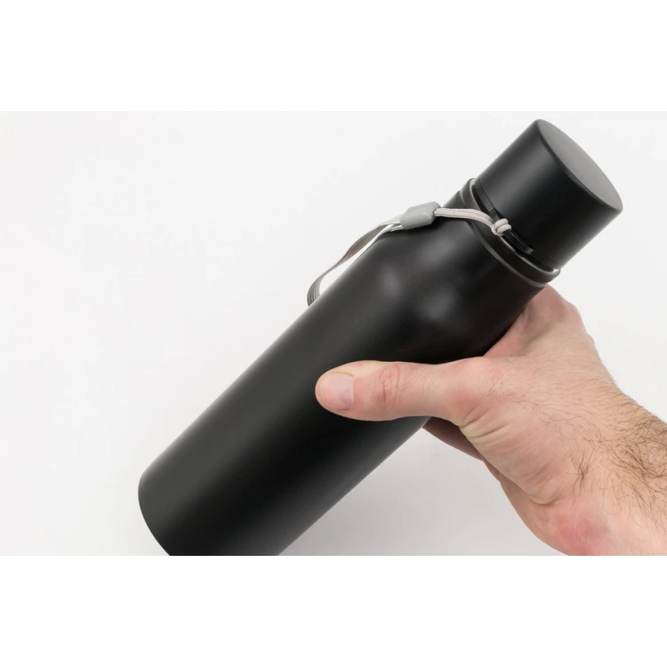 Bidon stalowy z grawerem - Kimo - poj. 700ml - BID006