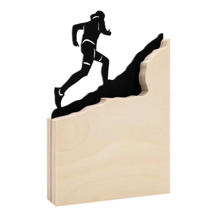 Statuetka dla sportowca - BIEGACZ - wys. 23 cm - DTA143
