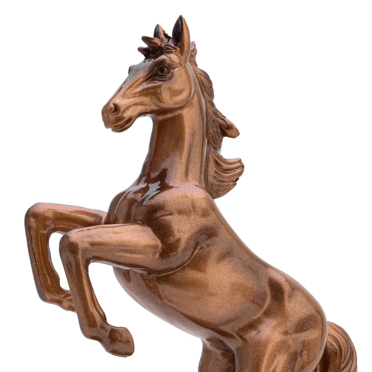 Statuetka Jeździectwo 2 - odlewana z Twoim grawerem - wys. 22 cm - FOL073