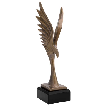 Statuetka Skrzydła Sukcesu - odlewana z Twoim grawerem - FOL074
