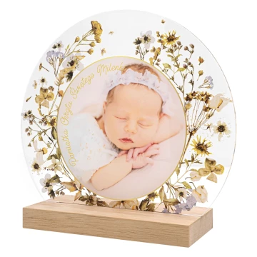 Statuetka akrylowa - NA CHRZEST - wys. 20 cm - DTA190