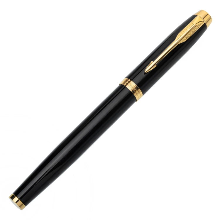 Zestaw Parker IM Czarny GT - pióro wieczne + długopis w opakowaniu Parker z etui - PAR251