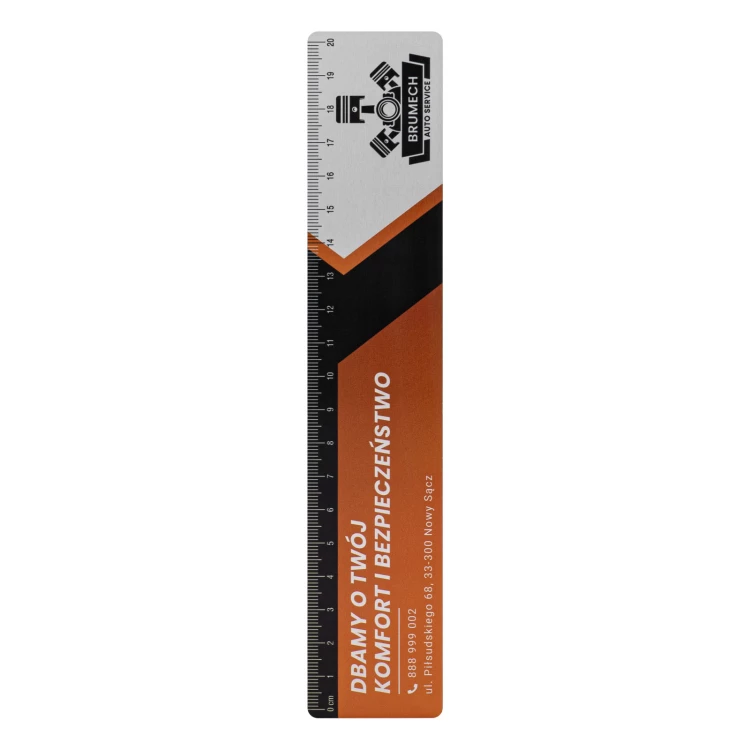 Linijka reklamowa z aluminium - NANODRUK - TAN006