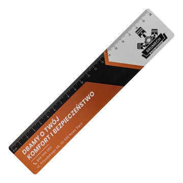 Linijka reklamowa z aluminium - NANODRUK - TAN006