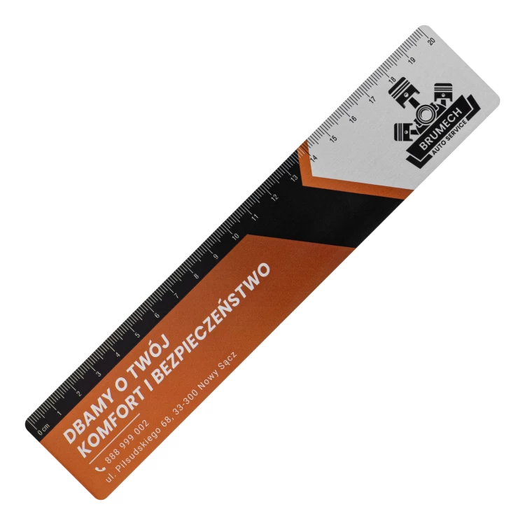 Linijka reklamowa z aluminium - NANODRUK - TAN006