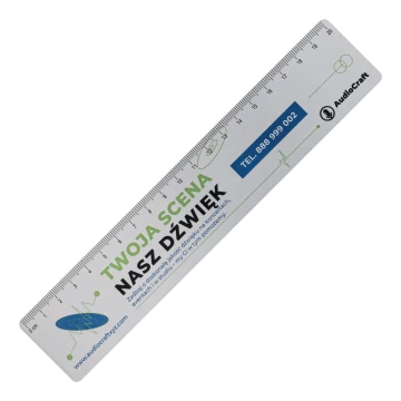 Linijka reklamowa z aluminium - NANODRUK - TAN007