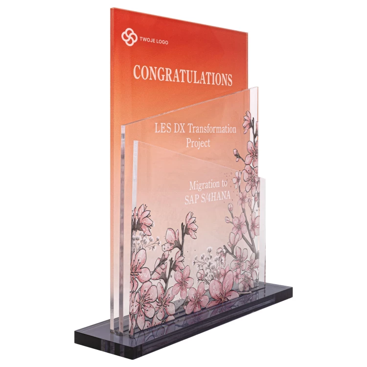 Statuetka biznesowa - gratulacje i podziękowania - wys. 21cm - DTA197