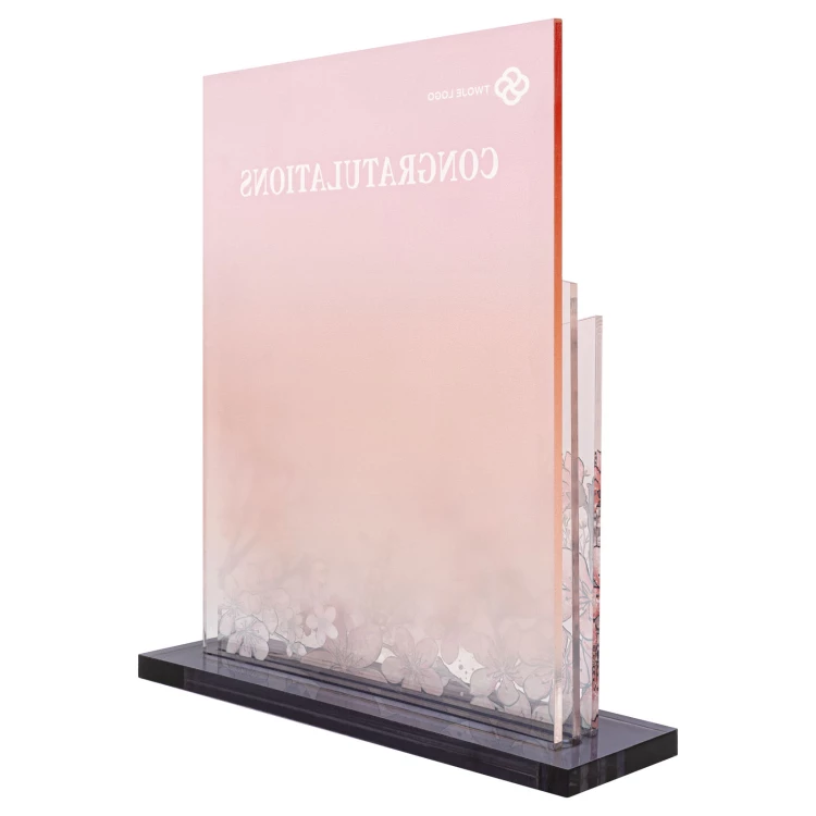 Statuetka biznesowa - gratulacje i podziękowania - wys. 21cm - DTA197