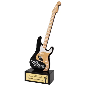 Nagroda muzyczna - GITARA - prezent dla muzyka - wys. 30cm - DTA198