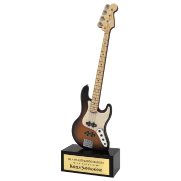 Nagroda muzyczna - GITARA - prezent dla muzyka - wys. 31cm - DTA199