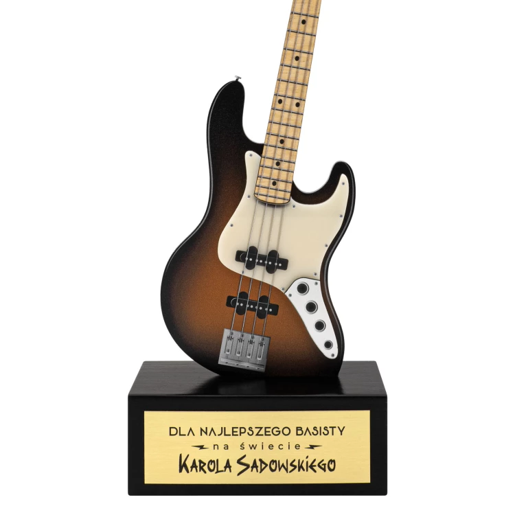 Nagroda muzyczna - GITARA - prezent dla muzyka - wys. 31cm - DTA199
