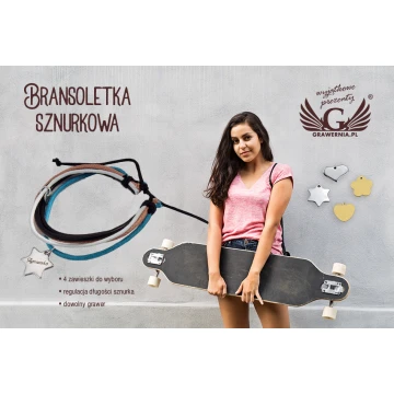 Bransoletka z grawerem - super prezent