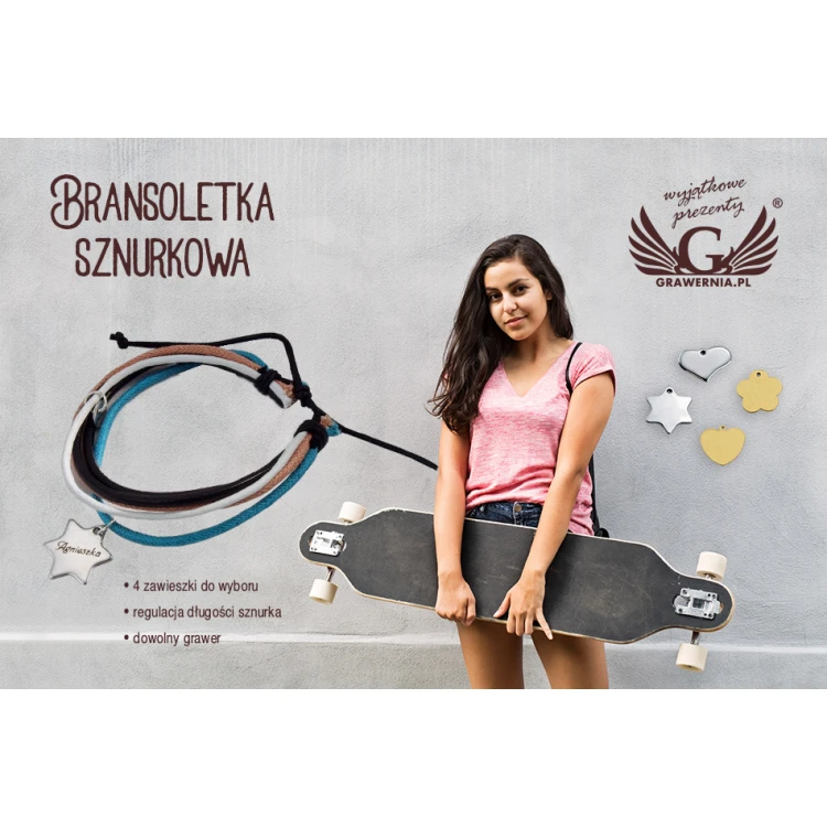 Bransoletka z grawerem - super prezent
