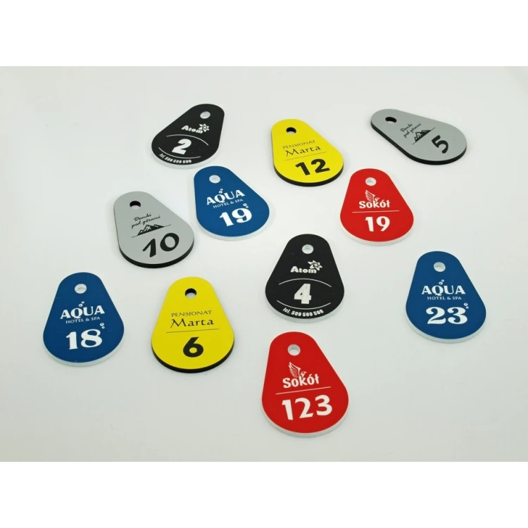 Breloczki do kluczy - AVILA - 67x42mm