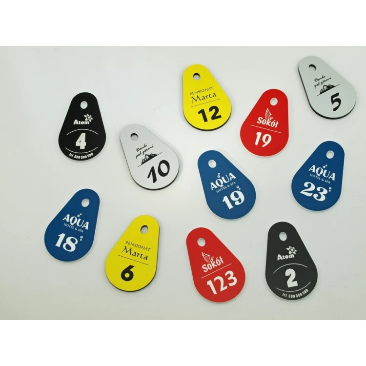 Breloczki do kluczy - AVILA - 67x42mm