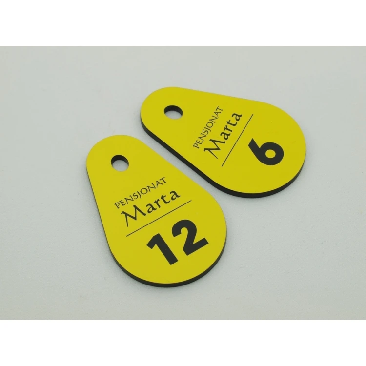 Breloczki do kluczy - AVILA - 67x42mm