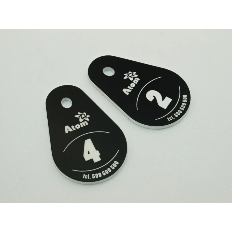 Breloczki do kluczy - AVILA - 67x42mm