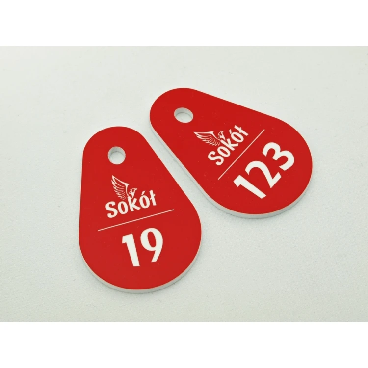 Breloczki do kluczy - AVILA - 67x42mm