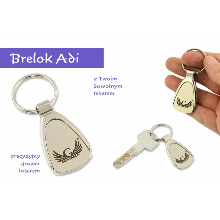BRELOK ADI - z Twoim grawerem - BP16