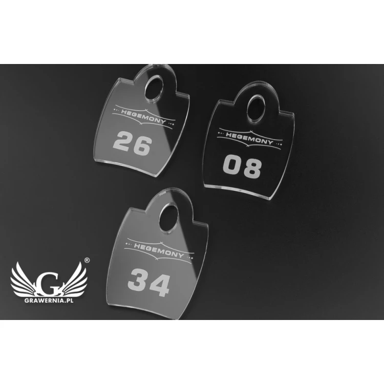 Brelok akrylowy - BAGBREL - BA012