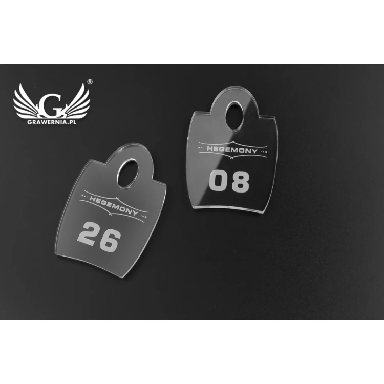 Brelok akrylowy - BAGBREL - BA012