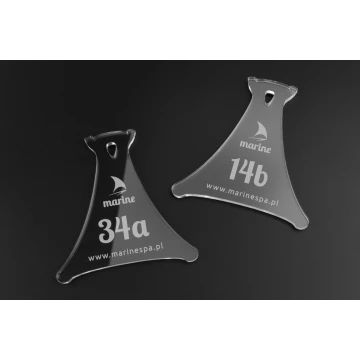 Brelok akrylowy - KING LIGHT - BA023