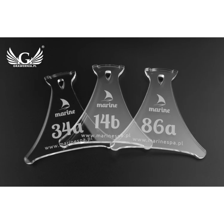 Brelok akrylowy - KING LIGHT - BA023