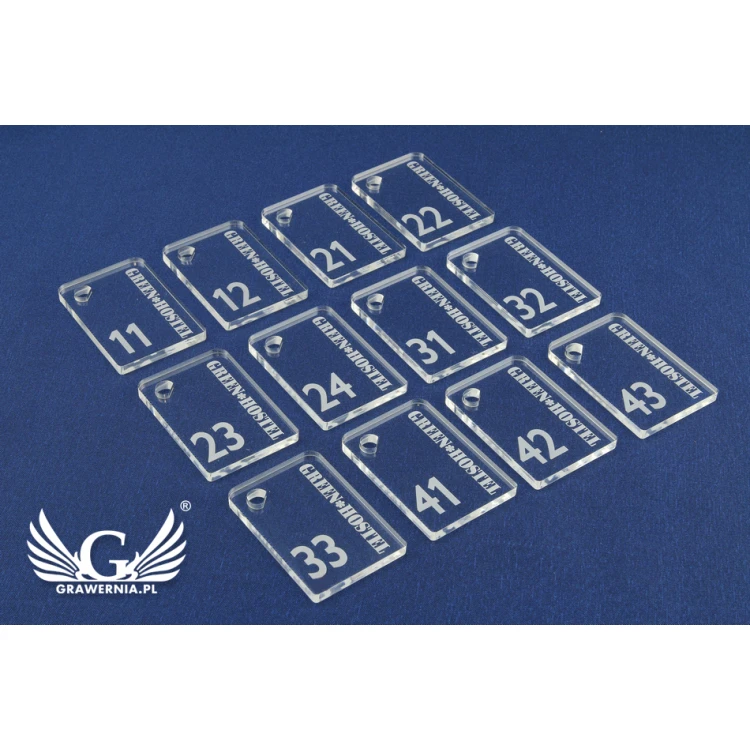 Brelok akrylowy - MATRIX - BA006