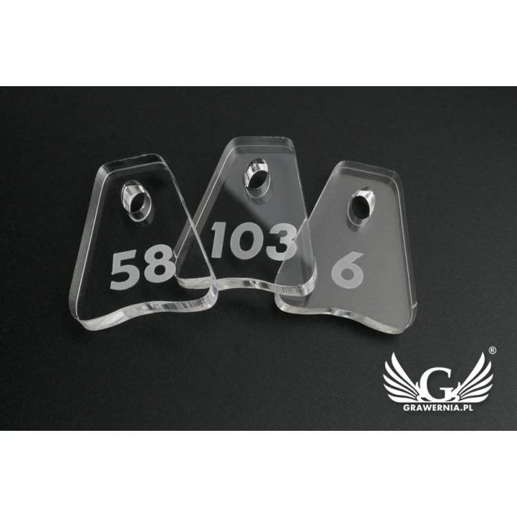 Brelok akrylowy - MINIBREL - BA013