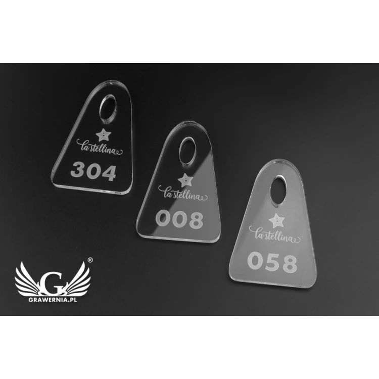 Brelok akrylowy - STANDBREL - BA011