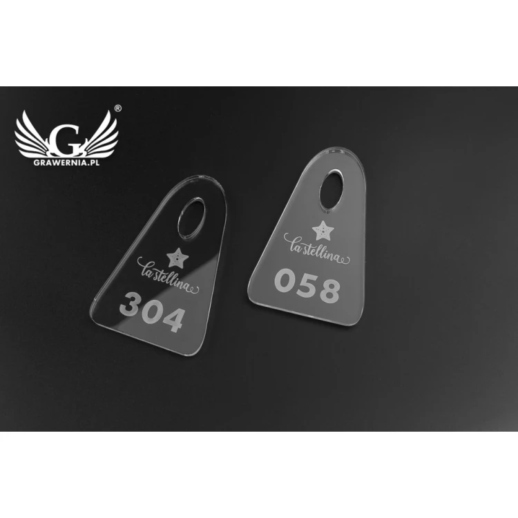 Brelok akrylowy - STANDBREL - BA011