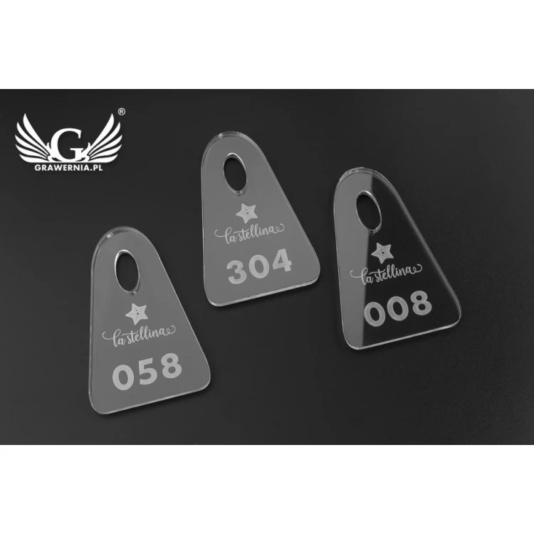 Brelok akrylowy - STANDBREL - BA011