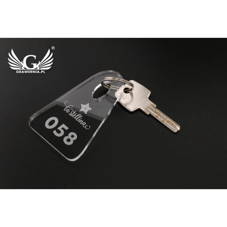 Brelok akrylowy - STANDBREL - BA011